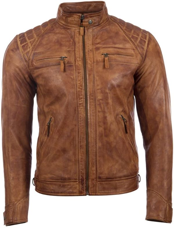 Men's Leather Jackets-401